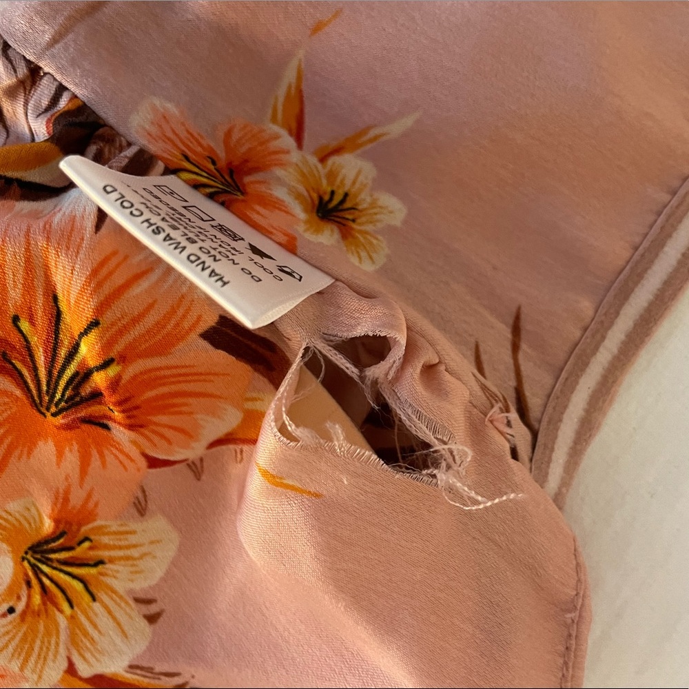 LPA Knot Bandeau With Ties in Tropic Bouquet - Picture 7 of 7